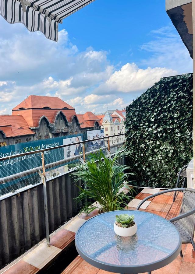 טימישוארה City Center View Studio Apartment 1 מראה חיצוני תמונה